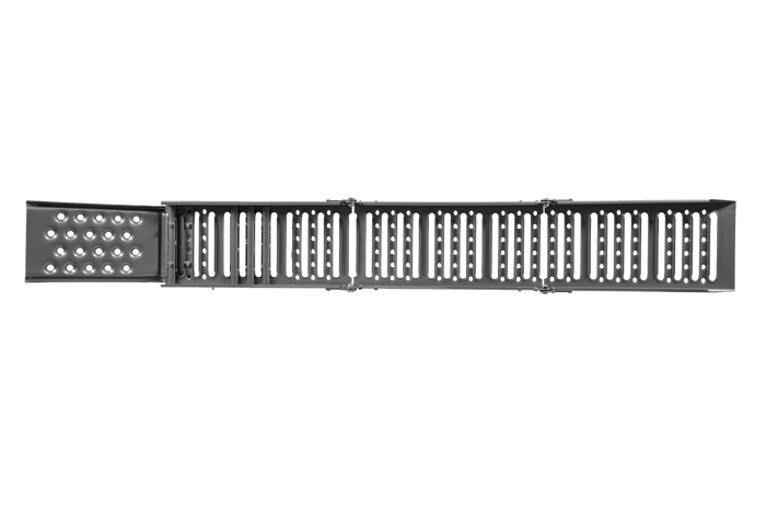 Zložljiva jeklena dovozna rampa UNITRAILER ALR005 za prikolico 200 cm 250 kg