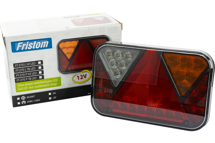 Zadnja luč Fristom FT-270 LED 6 deluje desno