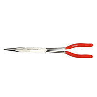 YATO YT-20400 ravne klešče z dolgim ​​nosom, dva zgloba, 340 mm