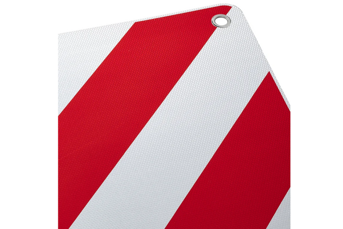 ProPlus 361234V01 zadnja opozorilna tabla dvostranska tabla 50x50 cm