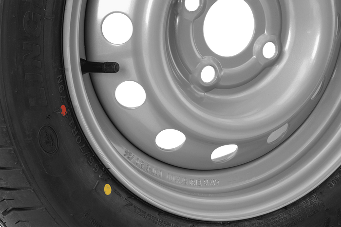 Kompletno kolo PNEVMATIKA LINGLONG 165/70 R13 79N RIM UNITRAILER 4Jx13"H2 4x100 ET:30