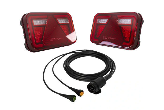 Zadnje luči ASPÖCK MULTILED IV LED + ASPÖCK 5m 13-PINSKI kabelski snop