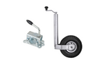 Podporno kolo z litoželezno objemko KNOTT TK48+LBG48 150kg 48mm 500-720mm