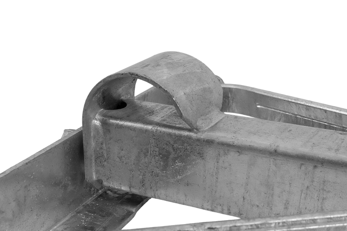 KNOTT 6X1197.007 raztegljiv kotni stabilizator za prikolico 1100 kg 498 mm