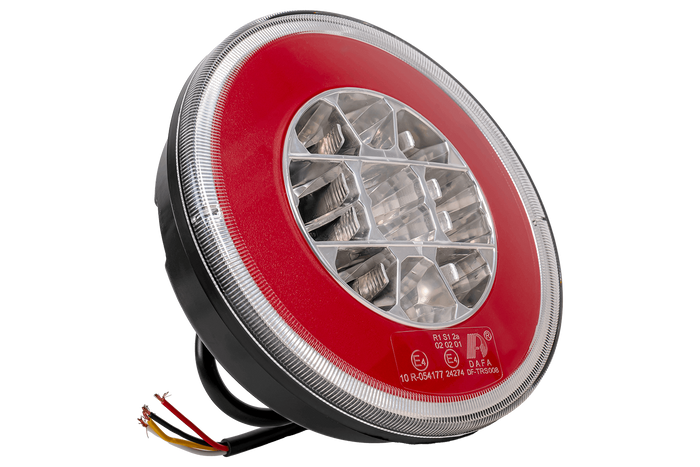 TT TECHNOLOGY TT.12008 Glo-Trac LED zadnja luč za hamburger s 3 funkcijami, univerzalna