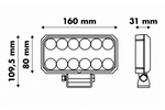 LED delovna reflektorska svetilka LAYTZ LY7304 66xLED 5800lm pravokotna