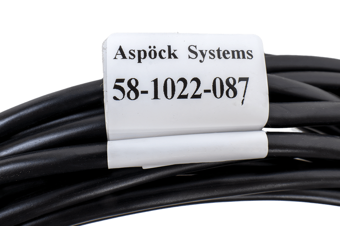 ASPÖCK 58-1022-087 električna inštalacija kabelski snop prikolice 4,5 m 7-polni bajonetni vtič 2x5-polni